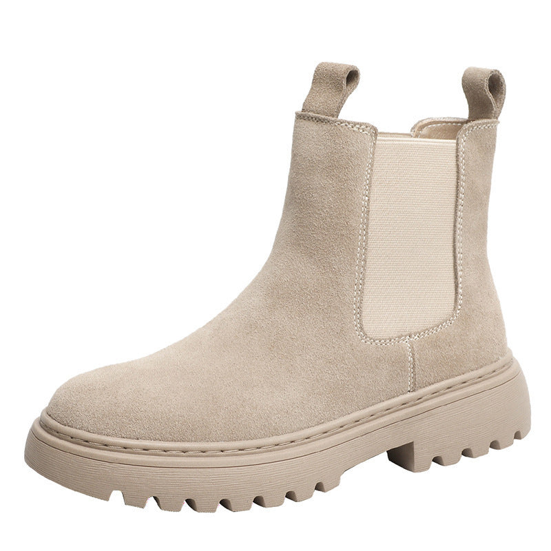 Women's Fashion Casual Frosted Martin Boots