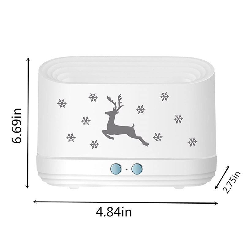 Atmosphere Lamp Christmas Flame Humidifier