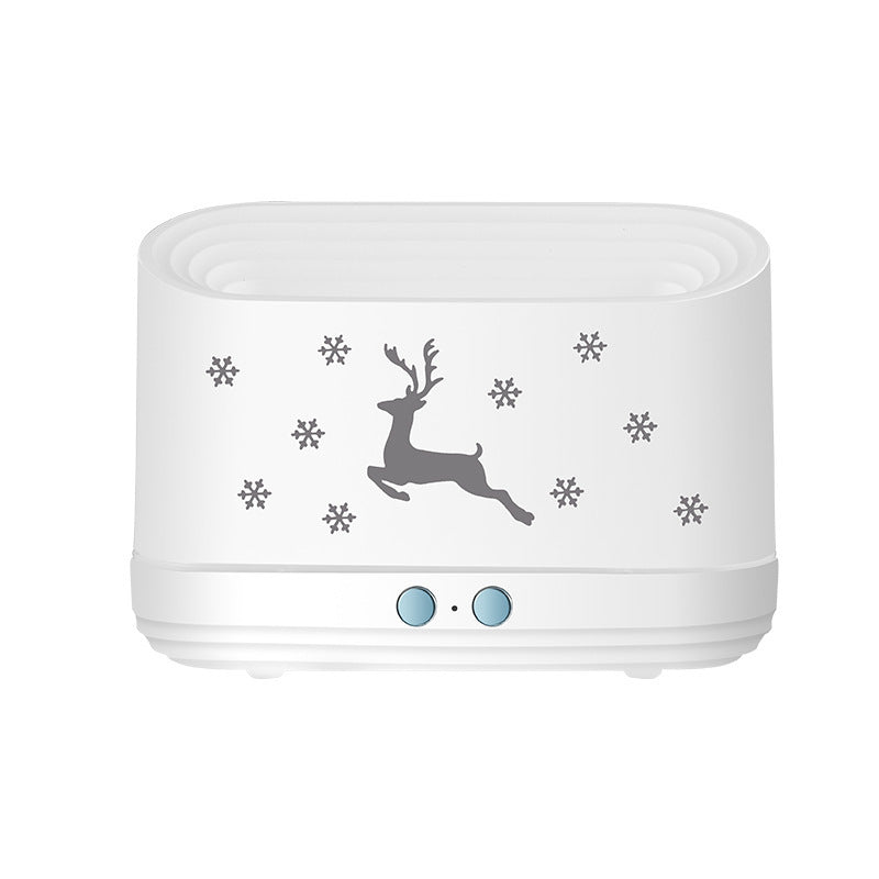 Atmosphere Lamp Christmas Flame Humidifier