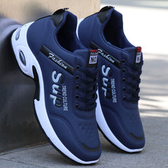 Autumn And Winter Leather Waterproof Shoes Non-slip Breathable Plus Size Men
