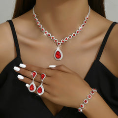 Moving Cupid Heart Angel Wings Tassel Necklace