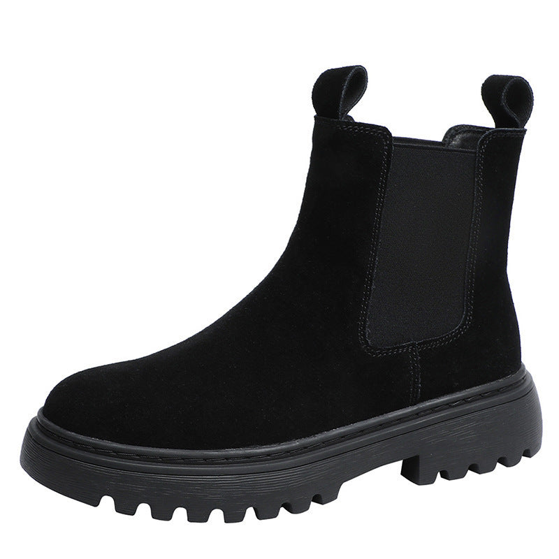 Women's Fashion Casual Frosted Martin Boots