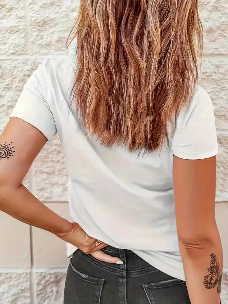 Cowgirl Floral Women Summer Tshirt