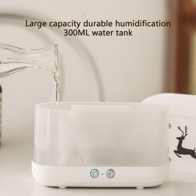 Atmosphere Lamp Christmas Flame Humidifier