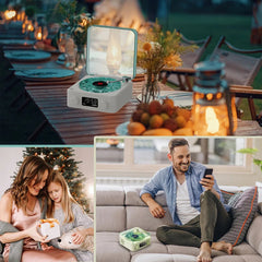 Wireless Bluetooth 5.0 Vinyl Record Player